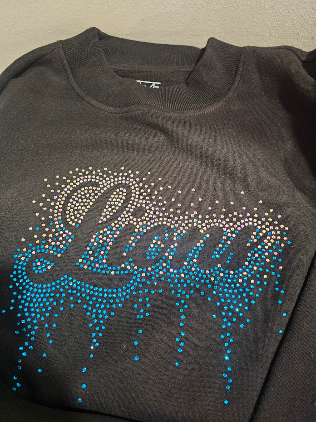 Mock Neck Detroit Bling